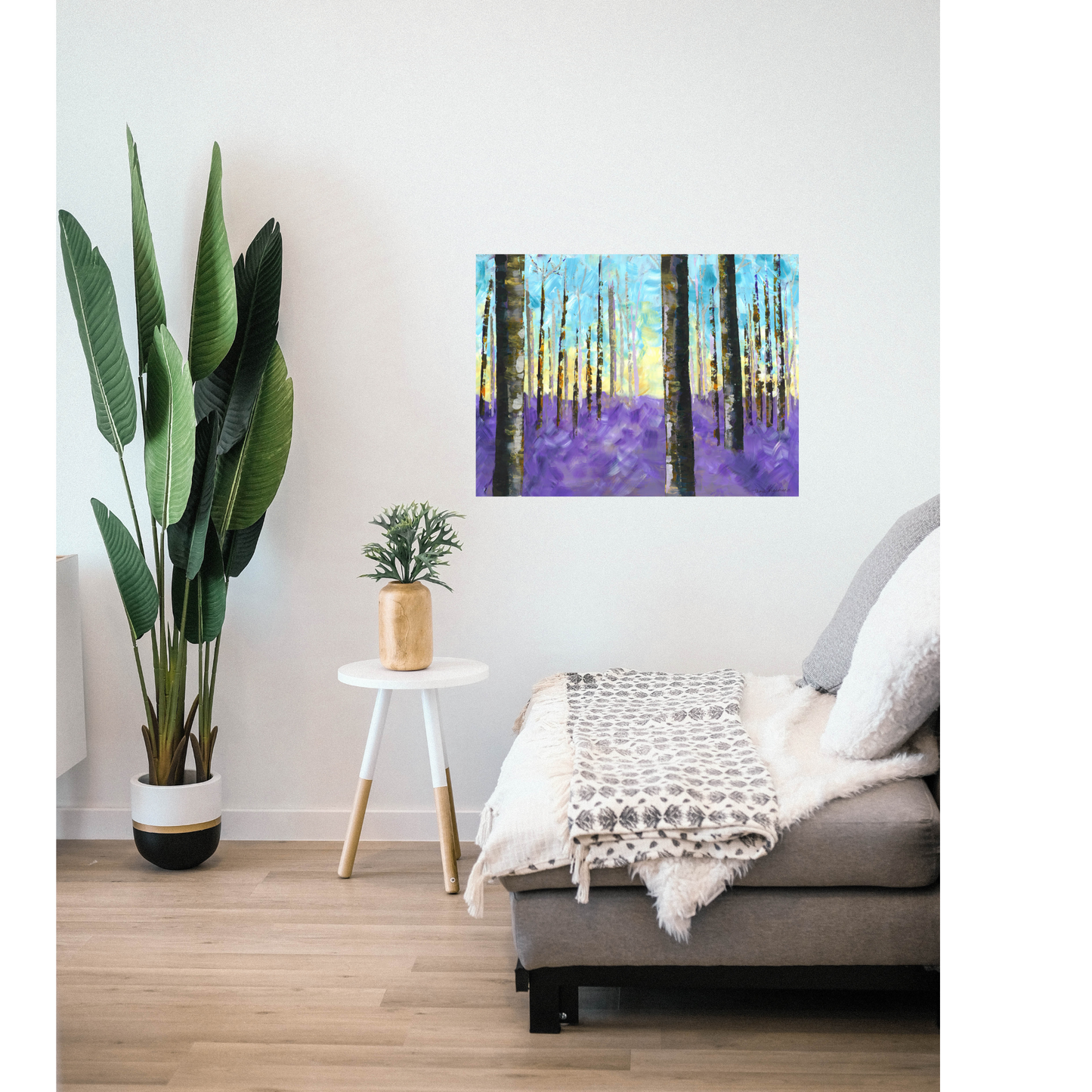 Original Acrylic Painting CHERISH QUIET MOMENTS