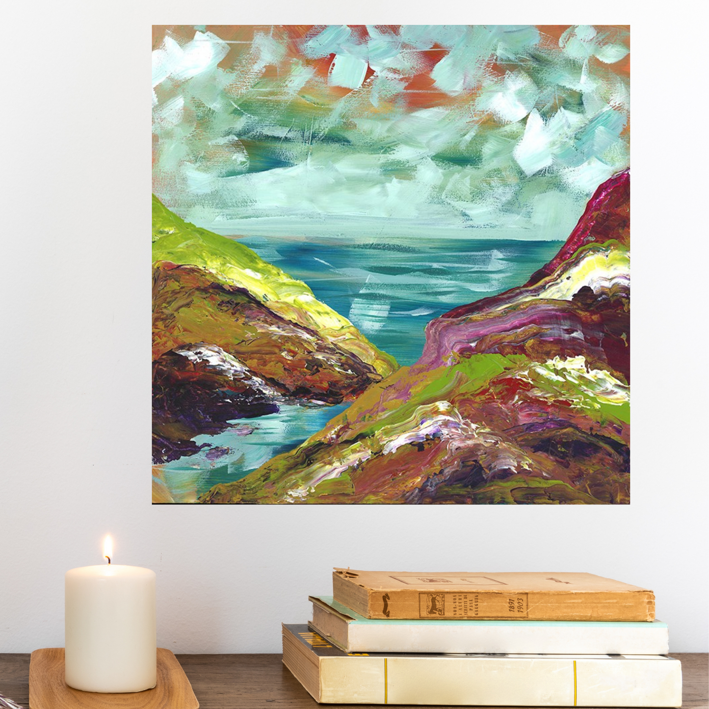 Archival Canvas Wrapped Print SEASIDE SERENITY