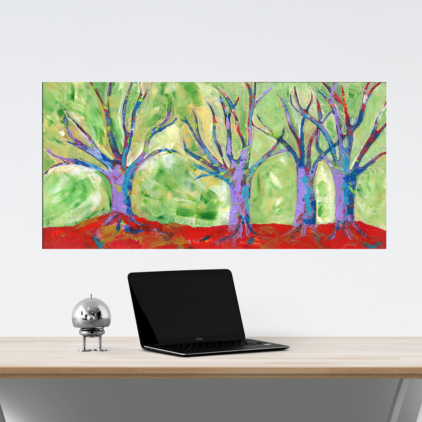 Archival Canvas Wrapped Print PEACEFUL GATHERING