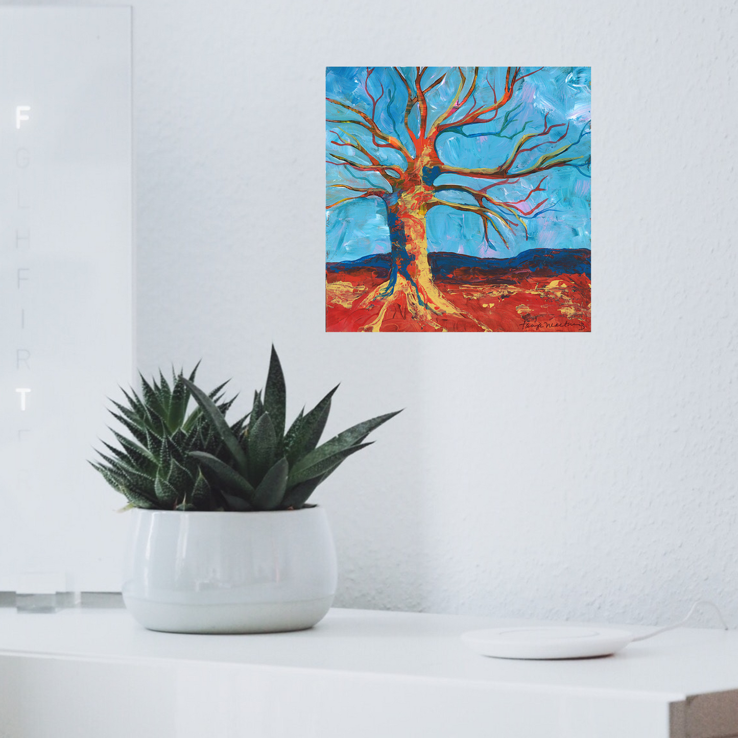 Original Acrylic Painting BE DECISIVE