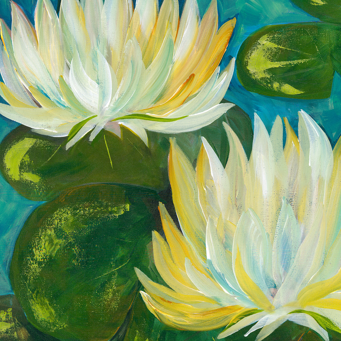 Archival Canvas Wrapped Print PLACID AMID THE NOISE