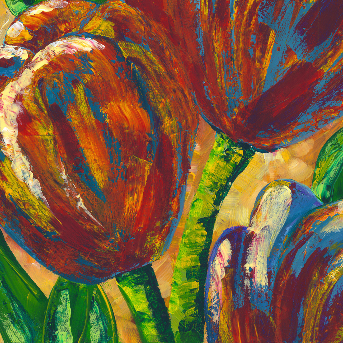 Archival Canvas Wrapped Print SPRING'S OFFERING