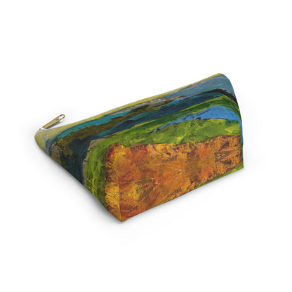 Yellow Sky Landscape Accessory Pouch w T-bottom