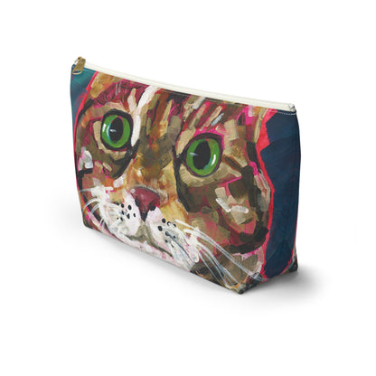 Cat Accessory Pouch w/T Bottom