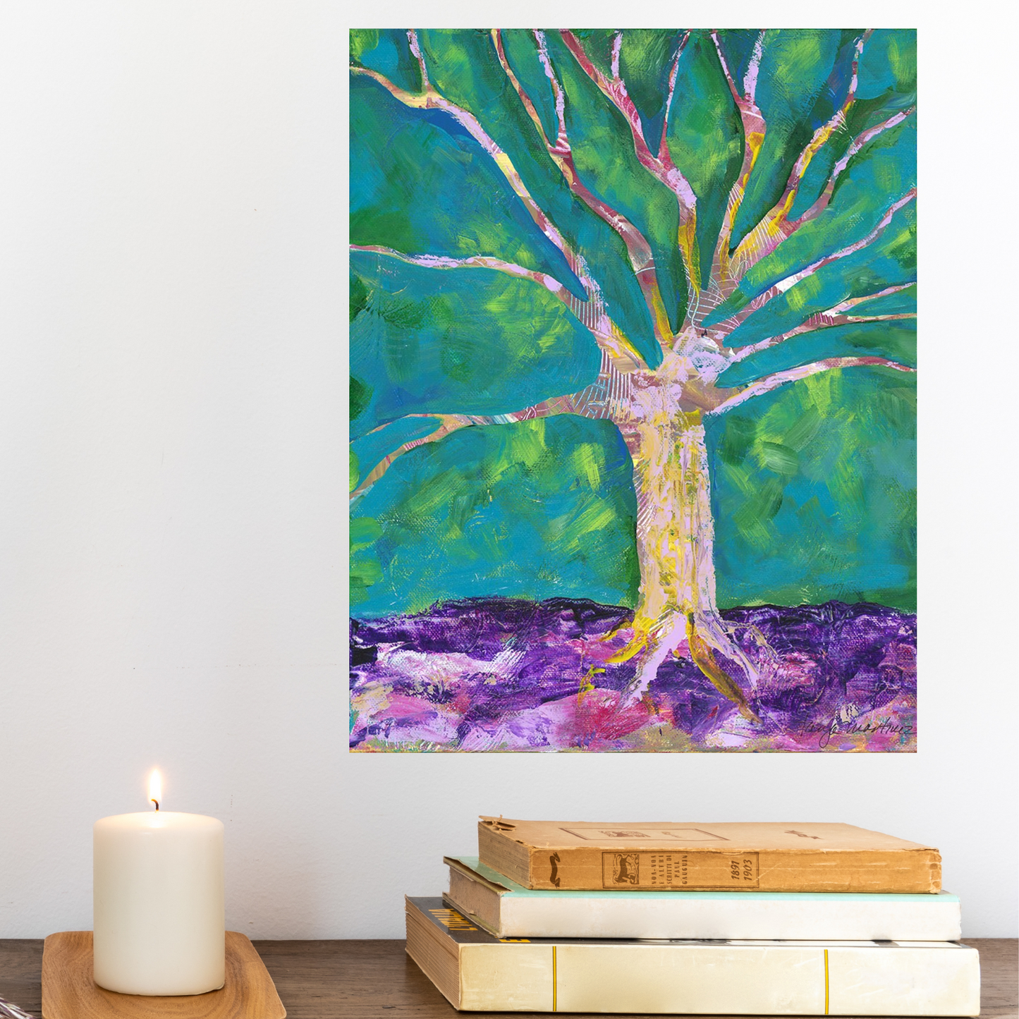 Archival Canvas Wrapped Print GROWTH THROUGH GIVING