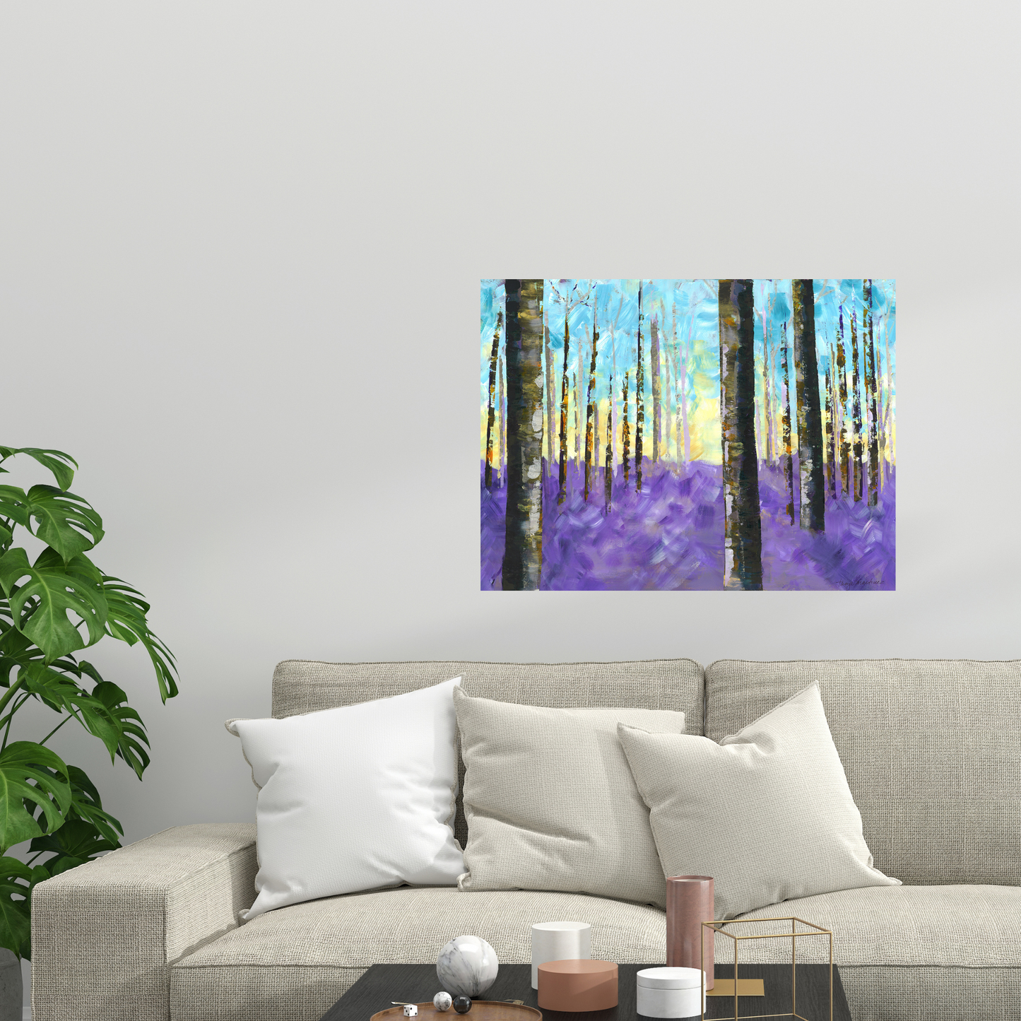 Archival Canvas Wrapped Print CHERISH QUIET MOMENTS