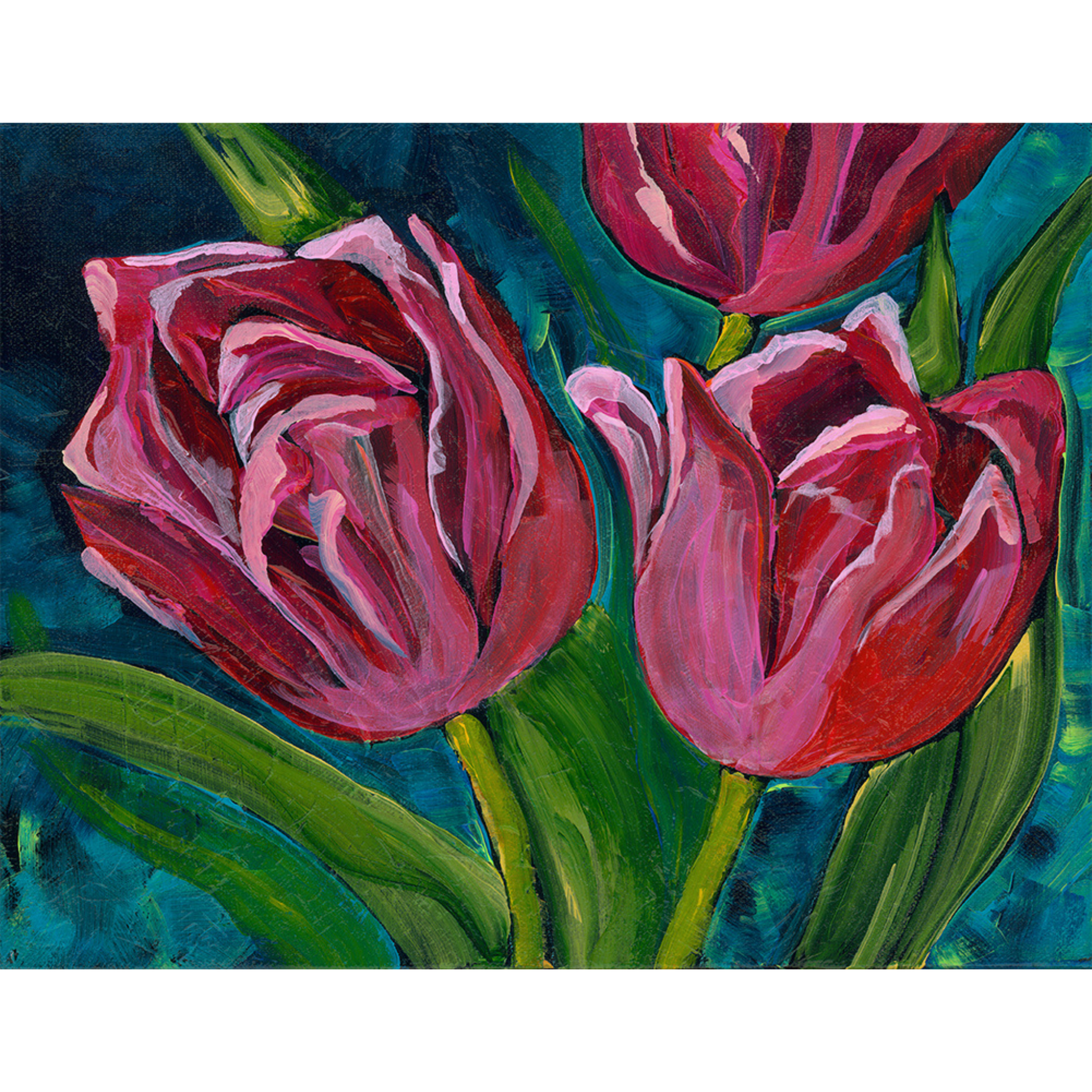 Original Acrylic Painting CHARMING IDEA – Tanja Martinez