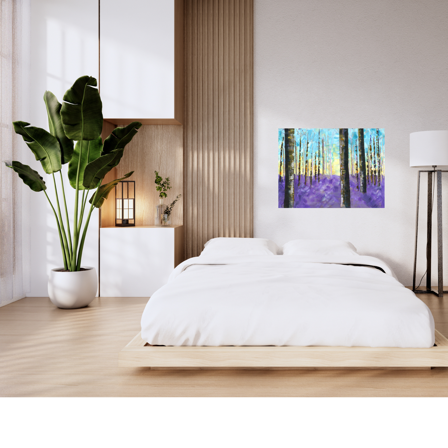 Archival Canvas Wrapped Print CHERISH QUIET MOMENTS