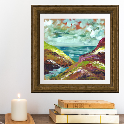 Giclee Print SEASIDE SERENITY