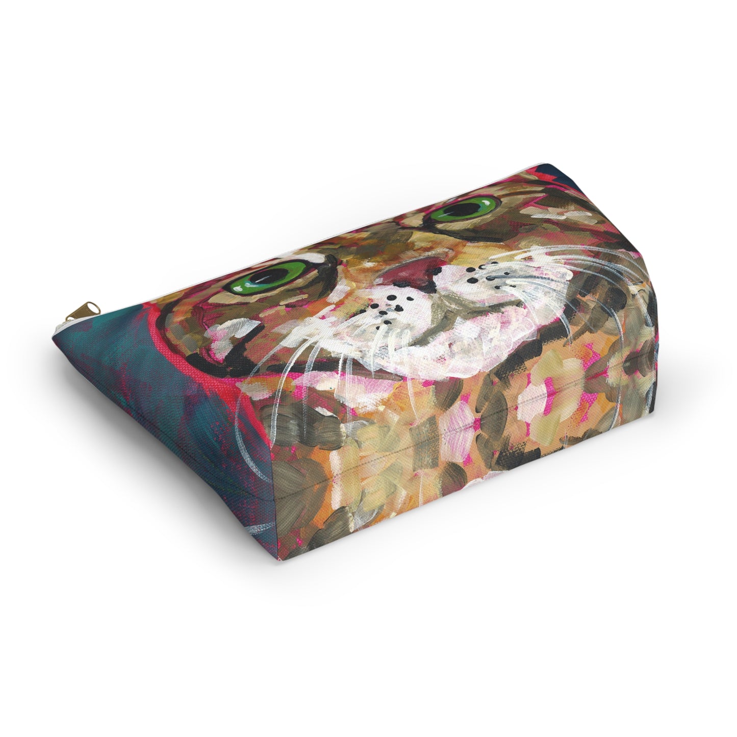 Cat Accessory Pouch w/T Bottom